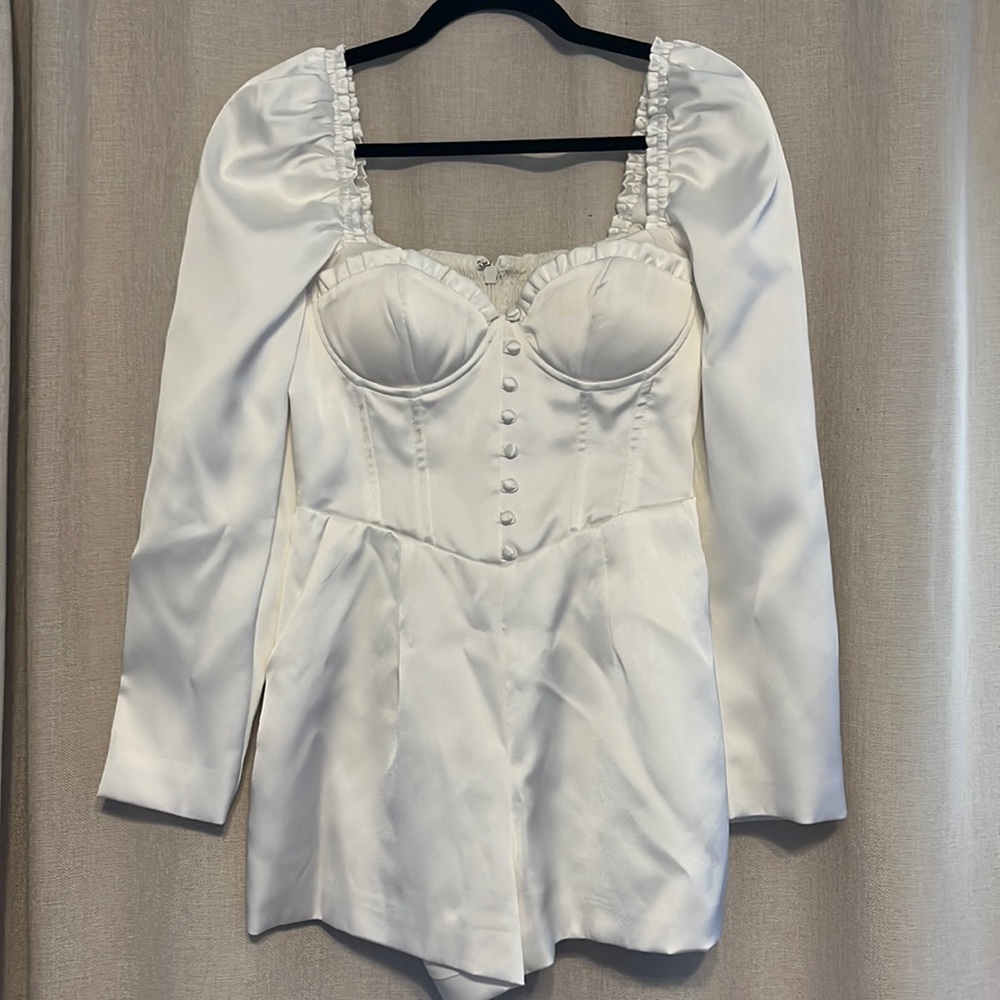 Lavish Alice White Romper